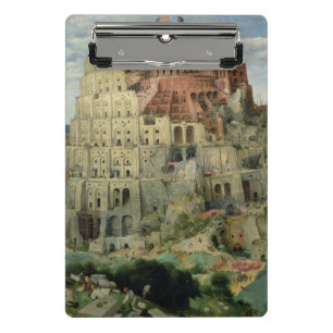 Turm von Babel Mini Klemmbrett