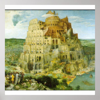 Turm von Babel - POSTER