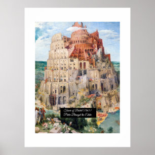 Turm von Babel Poster