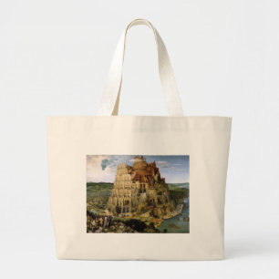 Turm von Babel von Brueghel Jumbo Stoffbeutel