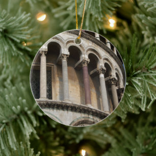 Turm von Pisa, Italien Keramikornament