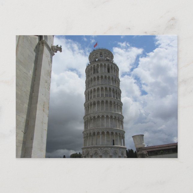 Turm von Pisa, Italien Postkarte (Vorderseite)
