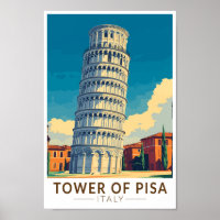 Turm von Pisa Italien Reisen Vintag