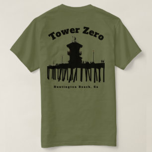Turm Zero Silhouette (Männer) T-Shirt