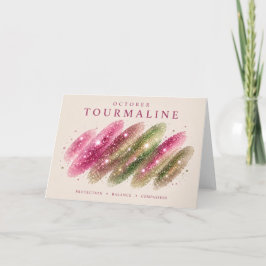 Turmalin-Kristallstrich Karte