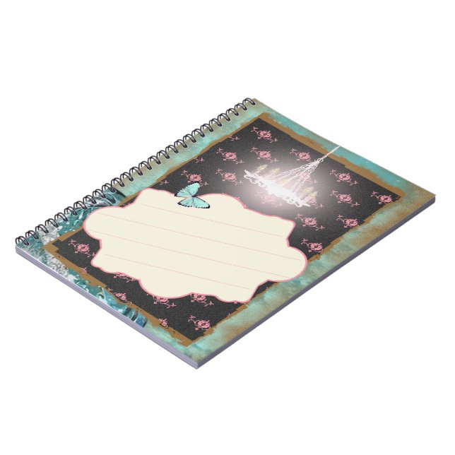 TURMALINE 3 ~ Notebook Notizblock (Linke Seite)