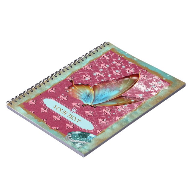 TURMALINE ~ Notebook Notizblock (Linke Seite)