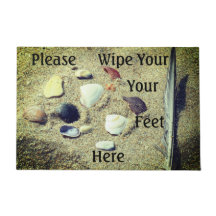 Türmatte Bitte wischen Sie hier Ihre Füße ab.
