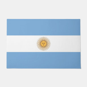 Türmatte mit Flagge Argentiniens