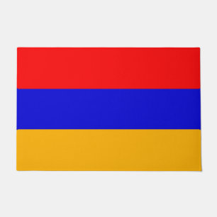 Türmatte mit Flagge Armeniens