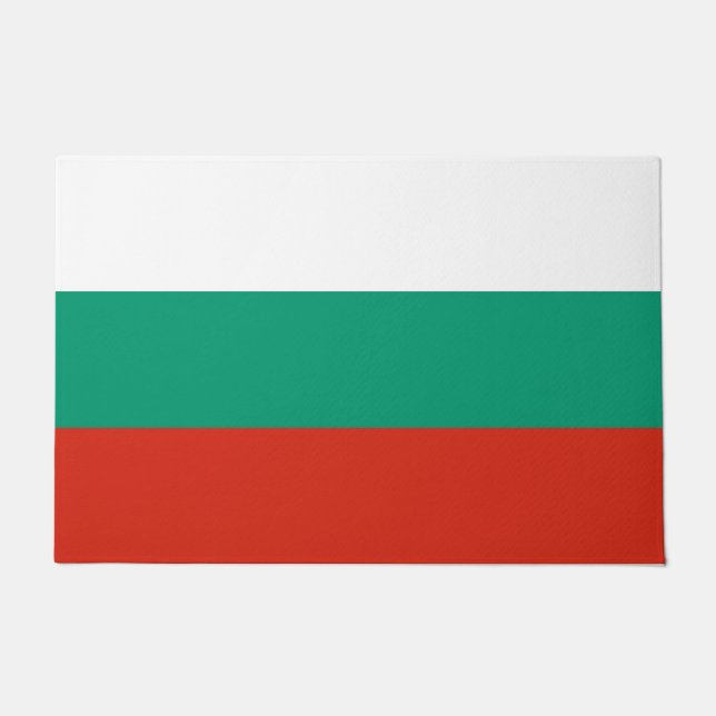 Türmatte mit Flagge Bulgariens (Vorderseite)