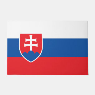 Türmatte mit Flagge der Slowakei