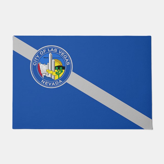 Türmatte mit Flagge von Las Vegas Stadt (Vorderseite)