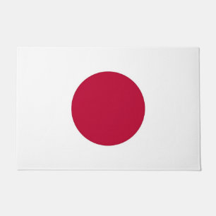 Türmatte mit japanischer Flagge