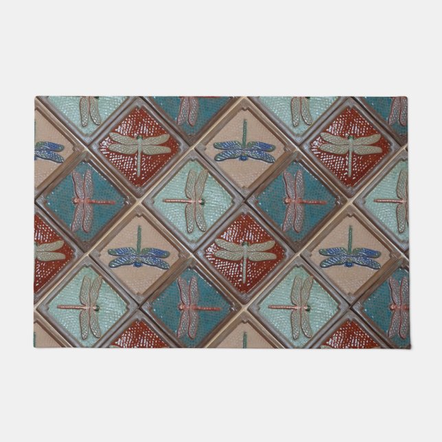 Türmatte mit Libellen (Vorderseite)