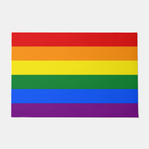 Türmatte mit Rainbow-Pride-Flagge für LGBT