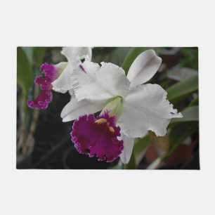 Türmatte Orchidee Weiß Lila
