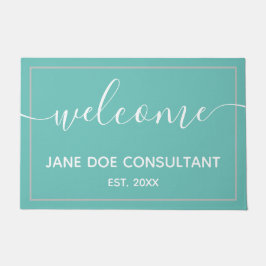 Türmatte - Personalisiertes Begrüßungslicht Aquama