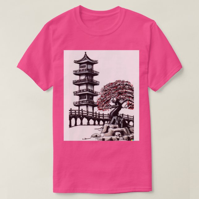 Turmbrücke Japan 1 T-Shirt (Design vorne)