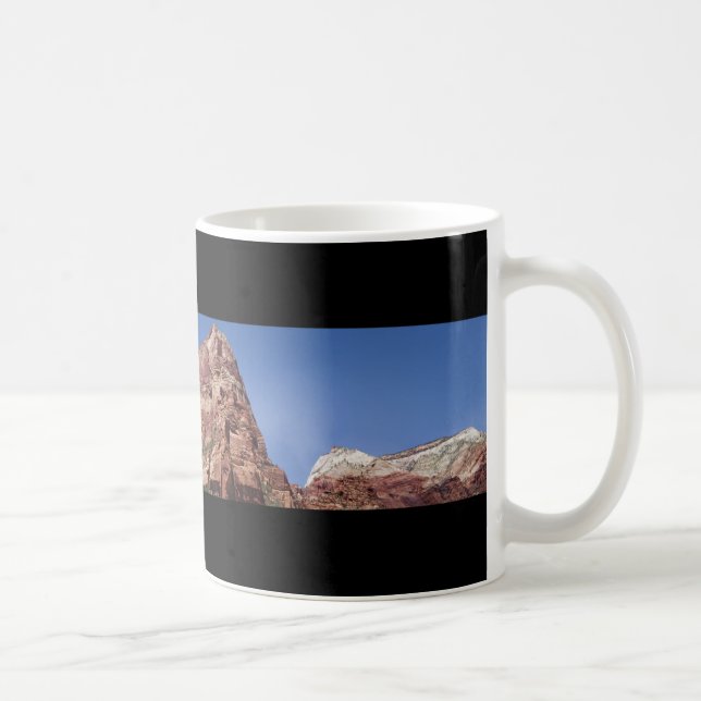 Türme der Jungfrau , Zion Kaffeetasse (Rechts)