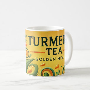 Turmeric Tee AI Art Kaffeetasse