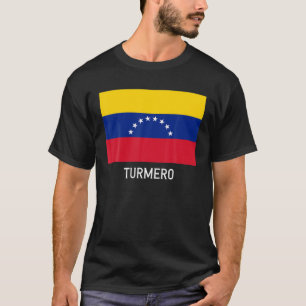 Turmero Venezuela Flaggenemblem Escudo Bandera Wap T-Shirt