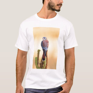 Turmfalke, Falco sparverius, Einheimisch in den US T-Shirt