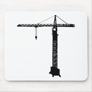 Turmkran grue mousepad