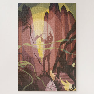 Turmlied von Aaron Douglas Puzzle