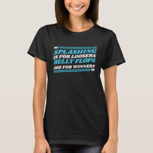 Turmspringer Sprung Kunstspringen T-Shirt