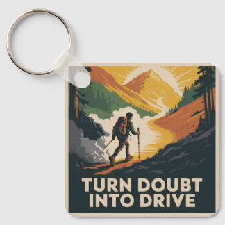 Turn Doubt Into Drive Schlüsselanhänger