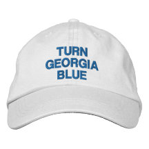 Turn Georgia Blue & White Demokrat modern