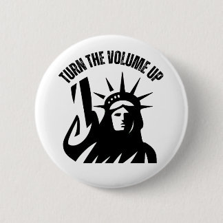 Turn The Volume Up New York Zohran Mamdani Button