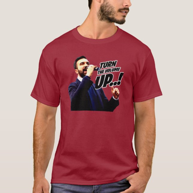 Turn the Volume Up T-Shirt (Vorderseite)