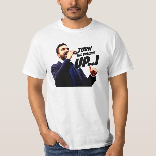 Turn the Volume Up T-Shirt (Vorderseite)