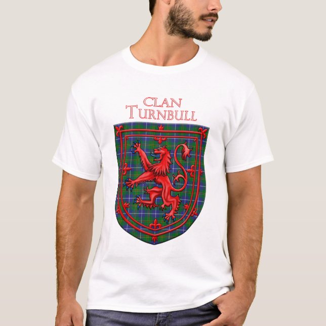 Turnbull Hunting Tartan Scottish Kariert T-Shirt (Vorderseite)