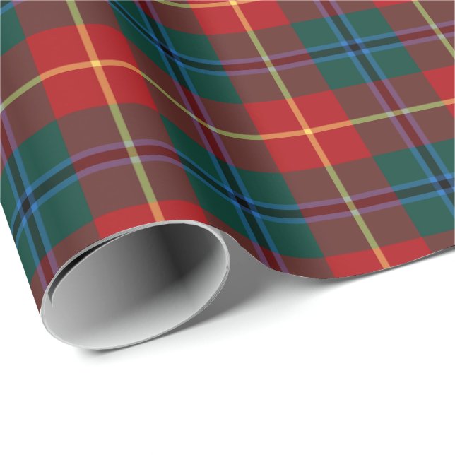 Turnbull Modern Dress Tartan Geschenkpapier (Rolleneckpunkt)