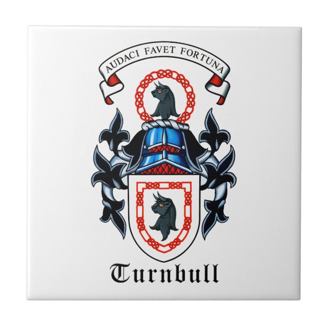 Turnbulle Arms Keramik Tile Fliese (Vorderseite)