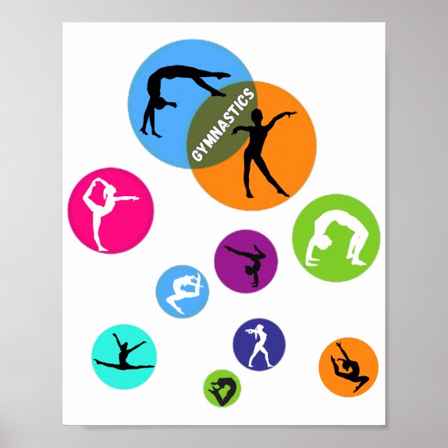 Turnen Blase Poster (Vorne)