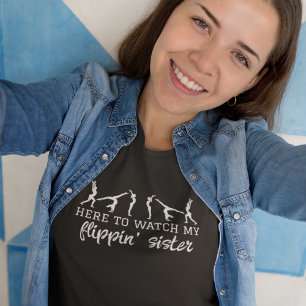 Turnen, hier um meine Saltos springende Schwester  T-Shirt