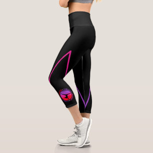Turnen Mädchen Charakterstärke Mut Capri Leggings