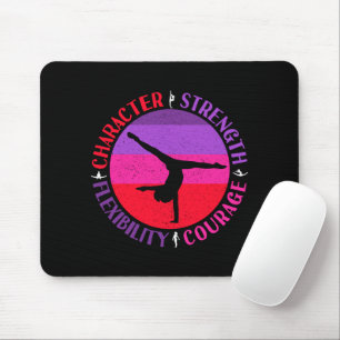 Turnen Mädchen Charakterstärke Mut Mousepad