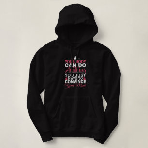 Turnen Mädchen - Dein Körper kann alles schaffen Hoodie