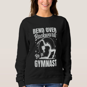 Turnen Turnen Boden Turn für eine Turnerin flo Sweatshirt