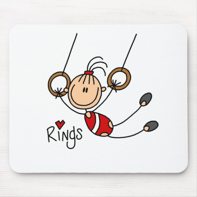 Turner an den Ringen Mousepad (Vorne)