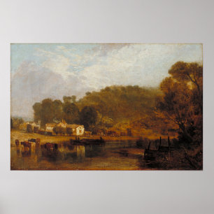 Turner - Cliveden on Thames Poster