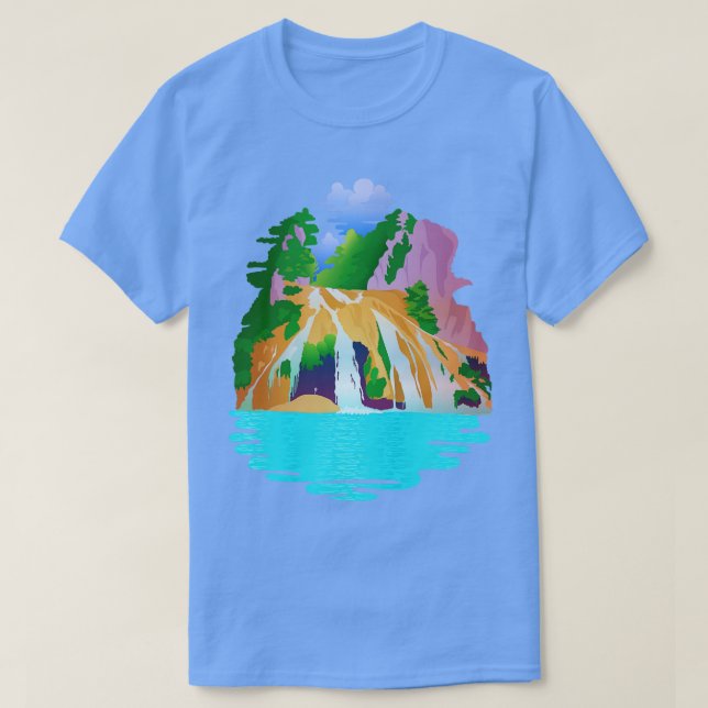 Turner Falls Abend Edition T-Shirt (Design vorne)