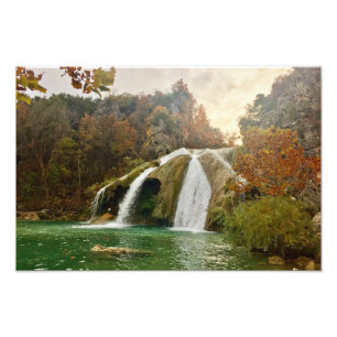 Turner Falls Oklahoma Wasserfall Fotodruck