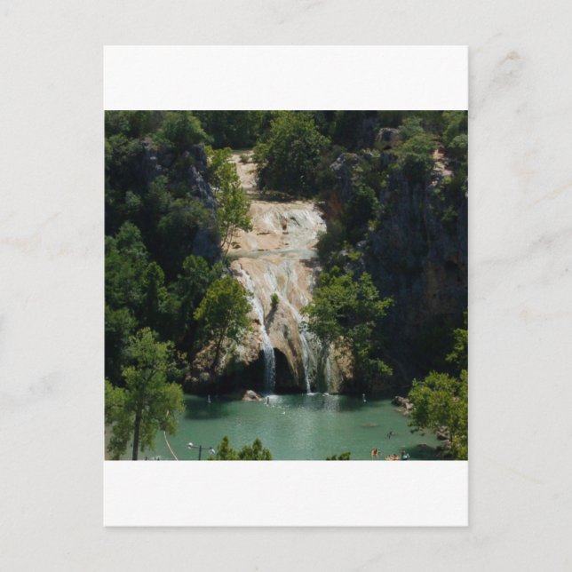 Turner Falls Postkarte (Vorderseite)