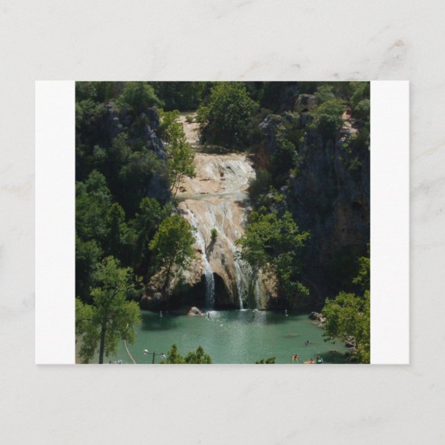 Turner Falls Postkarte (Vorderseite)
